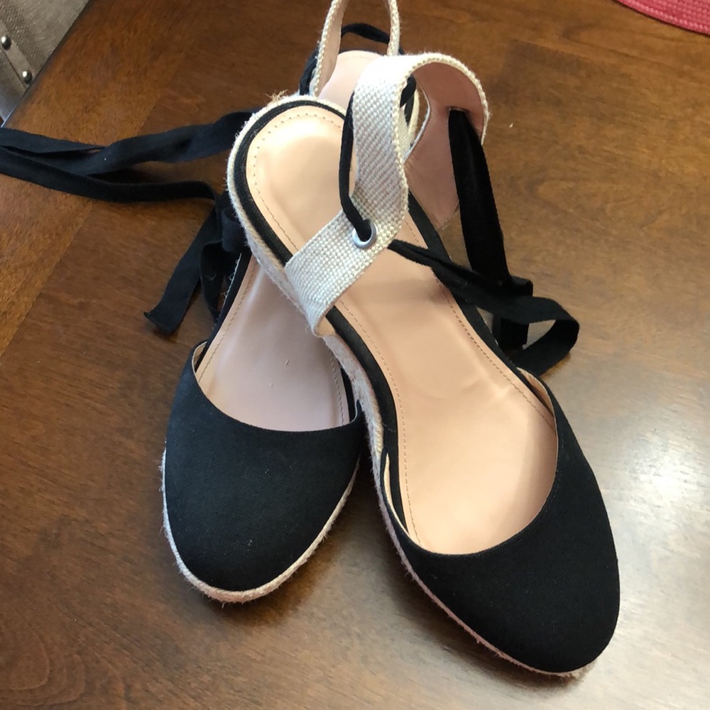 Espadrilles Wedge Sandals Platform - Picture 8 of 8
